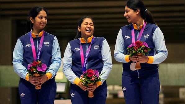 Asian Games 2023: Indian women's team wins 10m air rifle silver, Ramita Jindal adds individual bronze