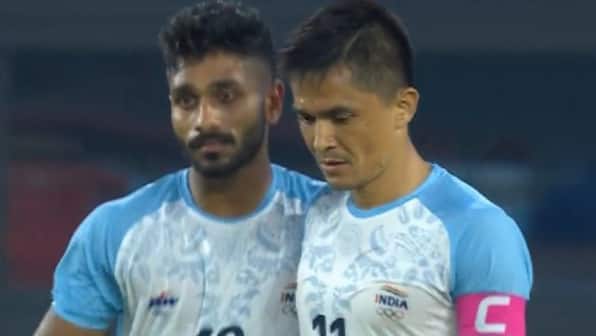 Asian Games 2023: Sunil Chhetri's late penalty keeps India's hopes alive