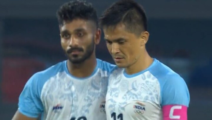 Asian Games 2023: Sunil Chhetri's late penalty keeps India's hopes alive