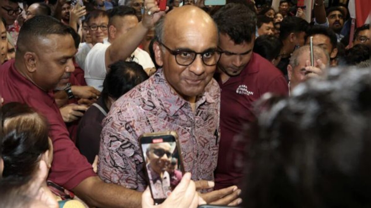 Singapore’s Indian-origin ex-minister Tharman Shanmugaratnam wins presidential polls