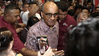 Singapore’s Indian-origin ex-minister Tharman Shanmugaratnam wins presidential polls