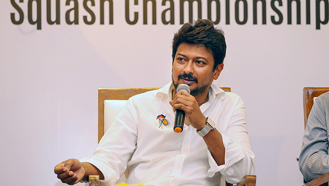 Udhayanidhi Stalin hits out at Amit Shah for his 'Hindi unites' comment, says it's 'absurd' Udhayanidhi Stalin hits out at Amit Shah for his 'Hindi unites' comment, says it's 'absurd'