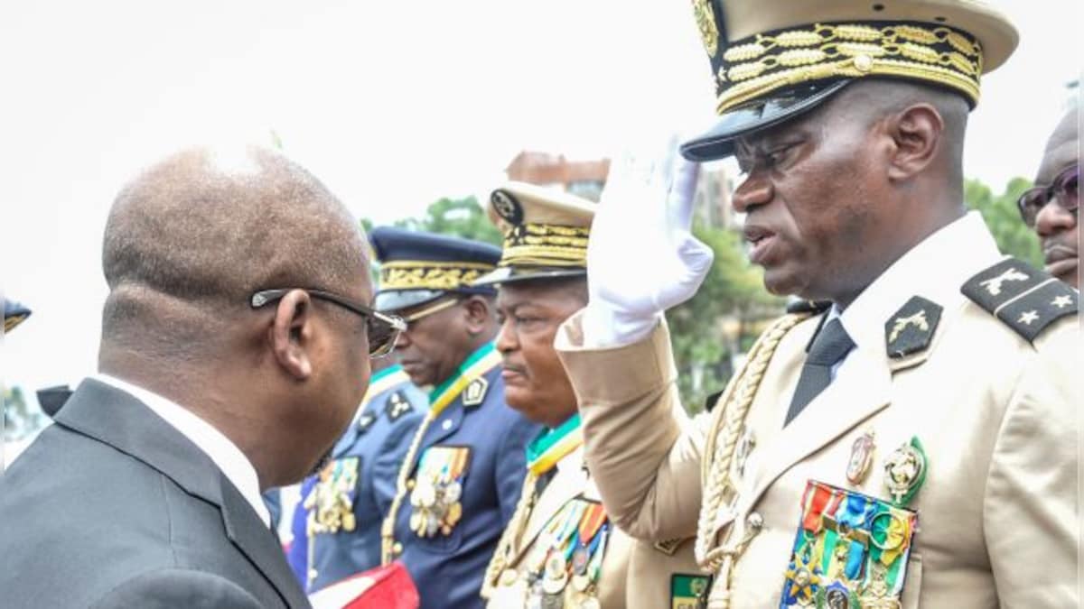 Gabon coup leader sworn in as interim president