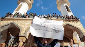 Libya flood: Mayor's house set on fire as protesters demand accountability from government