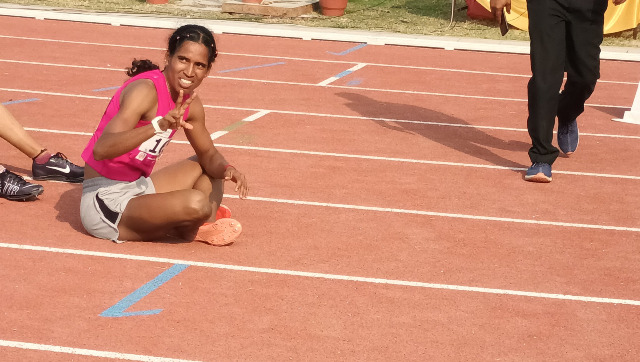 Vithya Ramraj comes within touching distance of PT Usha's 39-year 400m hurdles record during Indian Grand Prix Vithya Ramraj comes within touching distance of PT Usha's 39-year 400m hurdles record during Indian Grand Prix