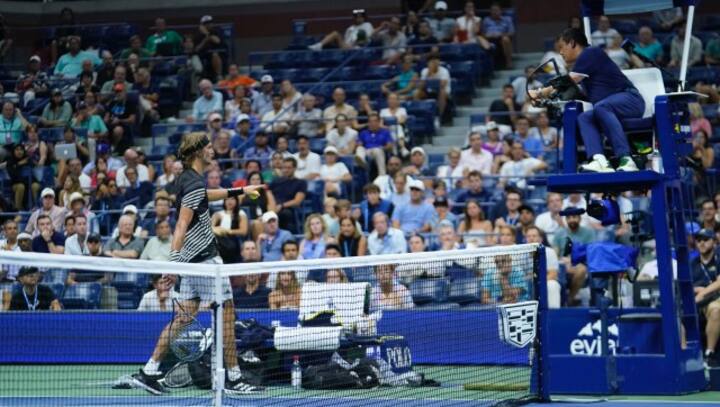 US Open: Spectator ejected for using Nazi-era phrase during Germany's Alexander Zverev's match