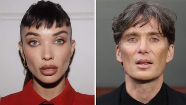 Amy Jackson looks unrecognisable in viral photo, users say 'She looks like Cillian Murphy from Oppenheimer'
