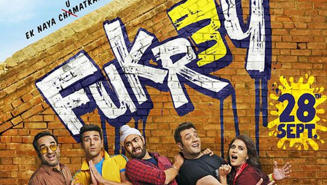 After 'Fukrey' and 'Fukrey Returns', the gang is back with 'Fukrey 3' on September 28 After 'Fukrey' and 'Fukrey Returns', the gang is back with 'Fukrey 3' on September 28