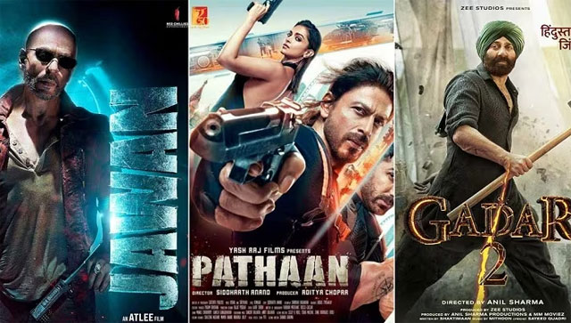 Sunny Deol's 'Gadar 2' beats Shah Rukh Khan's 'Pathaan' at the box-office; will 'Jawan' take over? Sunny Deol's 'Gadar 2' beats Shah Rukh Khan's 'Pathaan' at the box-office; will 'Jawan' take over?