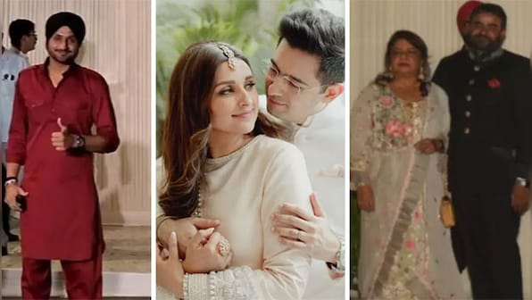 Parineeti Chopra-Raghav Chadha wedding: Harbhajan Singh, Priyanka Chopra's mother spotted at Sufi night