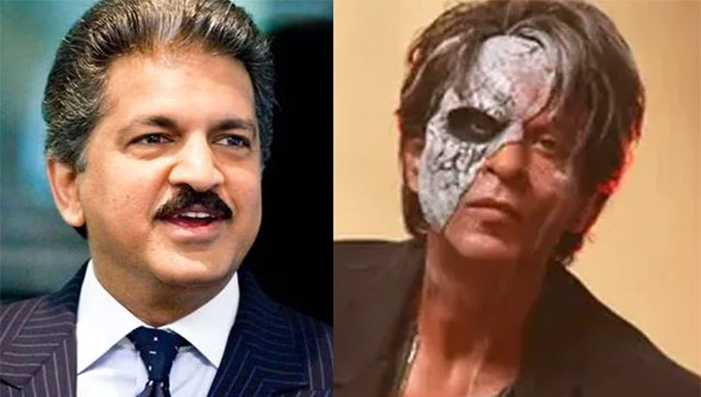Jawan: Shah Rukh Khan reacts as Anand Mahindra says 'Time to declare Shah Rukh Khan a natural resource' Jawan: Shah Rukh Khan reacts as Anand Mahindra says 'Time to declare Shah Rukh Khan a natural resource'