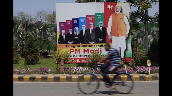Fact Check: Was a hoarding comparing PM Modi with world leaders put up in Delhi ahead of G20 Summit?