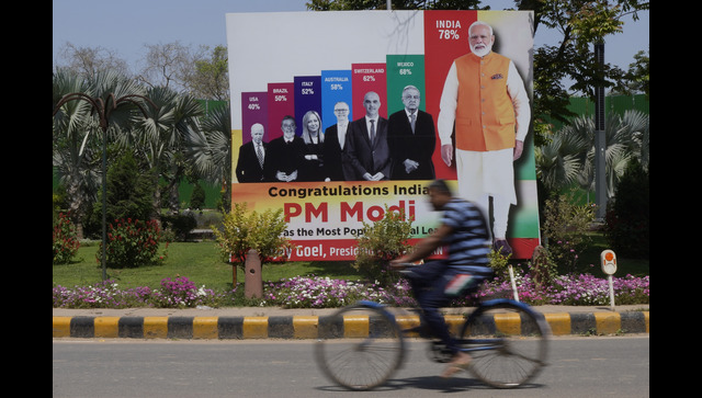 Fact Check: Was a hoarding comparing PM Modi with world leaders put up in Delhi ahead of G20 Summit? Fact Check: Was a hoarding comparing PM Modi with world leaders put up in Delhi ahead of G20 Summit?