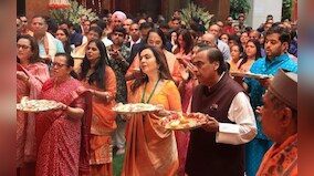Ganesh Chaturthi 2023: Mukesh Ambani and Nita Ambani host a grand Ganpati celebration at their residence Antilia