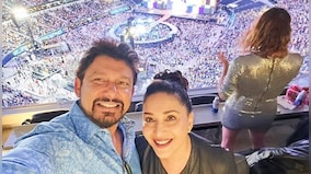 Madhuri Dixit attends Beyonce concert in LA with husband Shriram Nene, shares glimpse