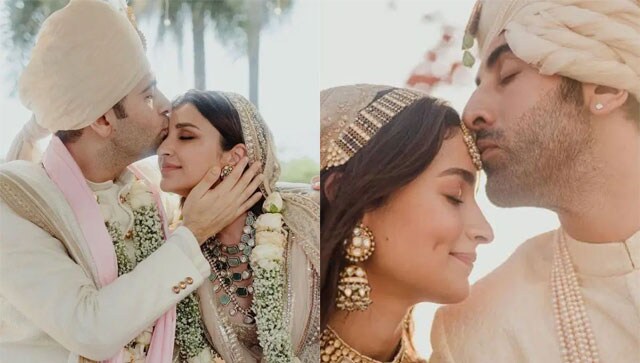 More UNSEEN photos from Ranbir Kapoor-Alia Bhatts fairytale wedding! | News  | Zee News