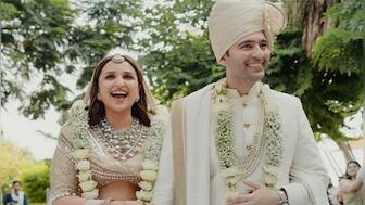 Watch: Parineeti Chopra welcomed with dhol at Raghav Chadha's Delhi residence