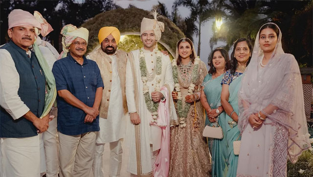 Parineeti Chopra-Raghav Chadha's Delhi reception cancelled? Couple likely to host one in Mumbai Parineeti Chopra-Raghav Chadha's Delhi reception cancelled? Couple likely to host one in Mumbai