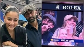 Ranbir Kapoor photobombs actress Madelyn Cline at US Open 2023, netizens react
