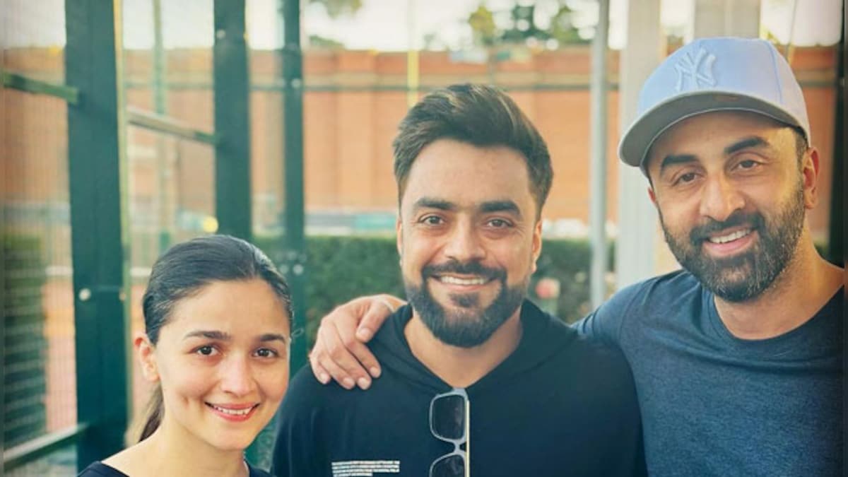 Alia Bhatt and Ranbir Kapoor meet Rashid Khan in New York, cricketer says, 'With Bollywood's biggest stars'