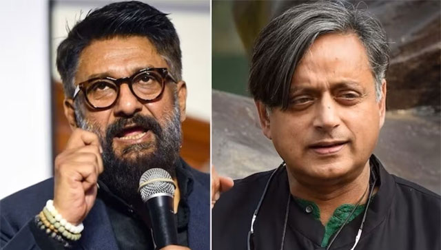 'The Vaccine War' director Vivek Agnihotri accuses Shashi Tharoor of promoting foreign vaccines, Congress MP reacts 'The Vaccine War' director Vivek Agnihotri accuses Shashi Tharoor of promoting foreign vaccines, Congress MP reacts