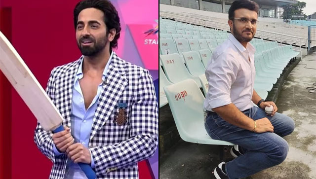 Ayushmann Khurrana set to play Sourav Ganguly in Indian cricketer's biopic, filming to begin soon Ayushmann Khurrana set to play Sourav Ganguly in Indian cricketer's biopic, filming to begin soon