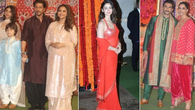 Ganesh Chaturthi 2023: Shah Rukh Khan, Deepika Padukone and Alia Bhatt lead celeb roll call at Ambani event Ganesh Chaturthi 2023: Shah Rukh Khan, Deepika Padukone and Alia Bhatt lead celeb roll call at Ambani event