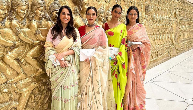 Bhumi Pednekar visits new Parliament with 'Thank You For Coming' cast, praises Women's Reservation Bill Bhumi Pednekar visits new Parliament with 'Thank You For Coming' cast, praises Women's Reservation Bill