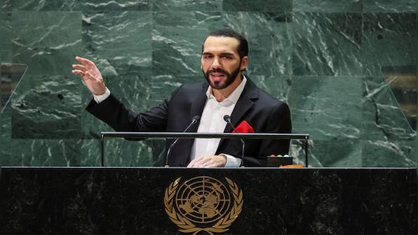 EL Salvador President Nayib Bukele of Palestinian ancestry calls Hamas ‘criminals'