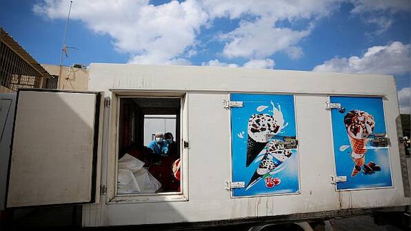 Why Israel is using ice cream trucks to store the dead