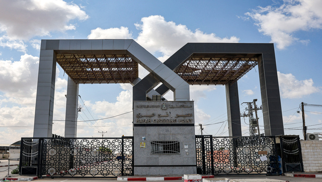 UN chief visits Egypt's Rafah crossing ahead of Gaza aid delivery UN chief visits Egypt's Rafah crossing ahead of Gaza aid delivery