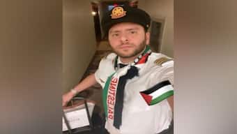 Air Canada grounds first officer pilot for wearing pro-palestinian colors in uniform