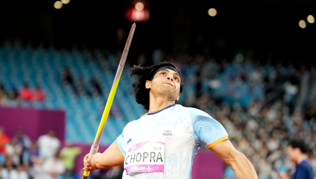 Asian Games Highlights, Day 11: Neeraj Chopra, Kishore Kumar Jena win gold and silver in men's javelin throw Asian Games Highlights, Day 11: Neeraj Chopra, Kishore Kumar Jena win gold and silver in men's javelin throw