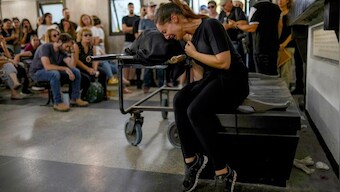 'Mom died on top of me': Heartbreaking tales of survival from the Israel-Hamas war