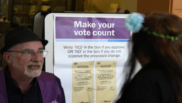 Australians cast final votes for Indigenous Voice referendum Australians cast final votes for Indigenous Voice referendum