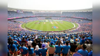 India vs Pakistan: 'Goosebumps' as fans sing national anthem at Ahmedabad's Narendra Modi Stadium