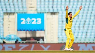 Australia vs Sri Lanka, World Cup 2023: Mitchell Starc gives Kusal Perera warning for run-out at bowlers' end; Watch