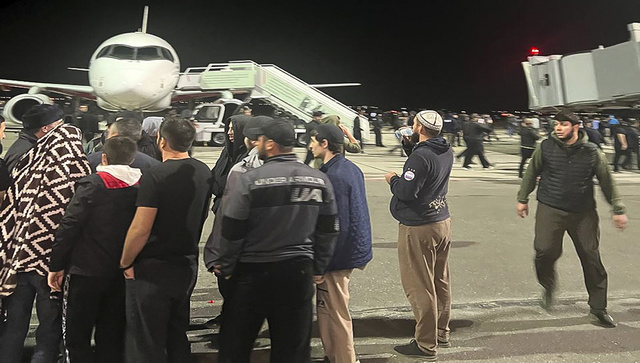 Russia blames 'external interference' for anti-Israel airport riot Russia blames 'external interference' for anti-Israel airport riot