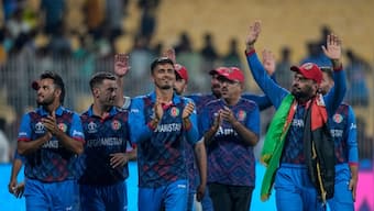Afghanistan are coming off an eight-wicket win over Pakistan in the World Cup. AP 