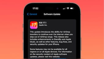 Apple publicly releases iOS 17.1 with improvements to AirDrop, StandBy and major bug fixes