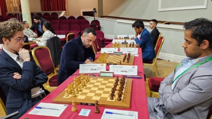 FIDE Grand Swiss: Arjun Erigaisi downs Anton Guijarro; Narayanan holds Nodirbek