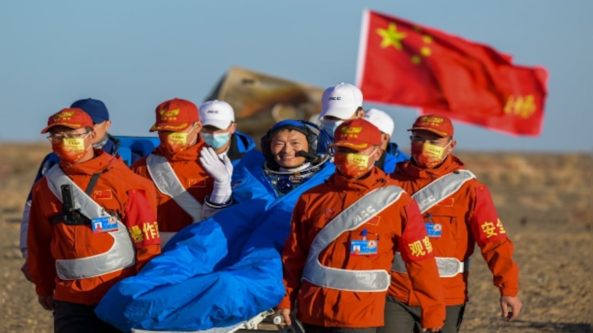 Three astronauts return to Earth after six-month stay on China's space station