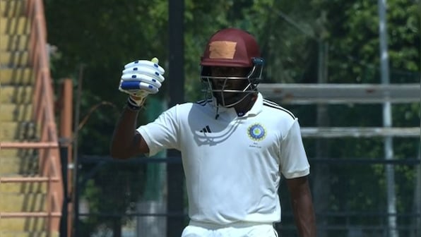 Irani Cup 2023: Rest of India's B Sai Sudharsan's stands tall against Saurashtra on Day 1