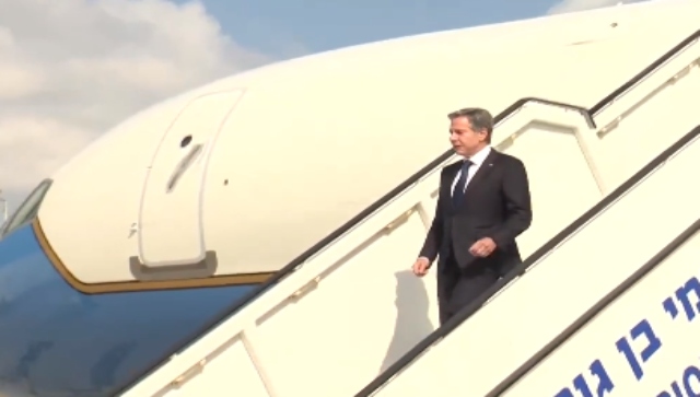 Blinken arrives in Israel in solidarity visit after Hamas attacks, likely to meet PM Netanyahu Blinken arrives in Israel in solidarity visit after Hamas attacks, likely to meet PM Netanyahu