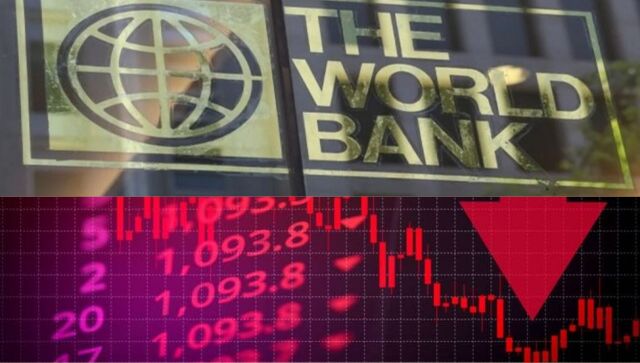 World Bank slashes Pakistan's growth projection, warns debt burden may rise to 89.3 per cent of GDP till FY2027 World Bank slashes Pakistan's growth projection, warns debt burden may rise to 89.3 per cent of GDP till FY2027