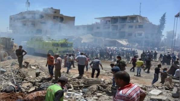 At least 100 killed, 125 injured as Syrian military academy hit in drone attack