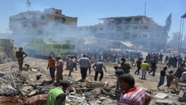 At least 100 killed, 125 injured as Syrian military academy hit in drone attack