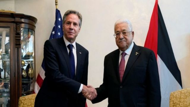 Blinken meets Mahmoud Abbas, King Abdullah in reach out effort amidst Israel-Hamas conflict Blinken meets Mahmoud Abbas, King Abdullah in reach out effort amidst Israel-Hamas conflict
