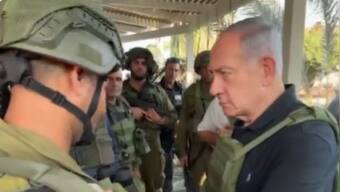 'Next stage is coming,' Netanyahu tells Israeli infantrymen outside Gaza