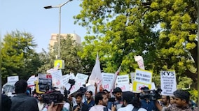 Students from JNU, Jamia Millia Islamia and Delhi University detained as they try to hold protest near Israeli embassy
